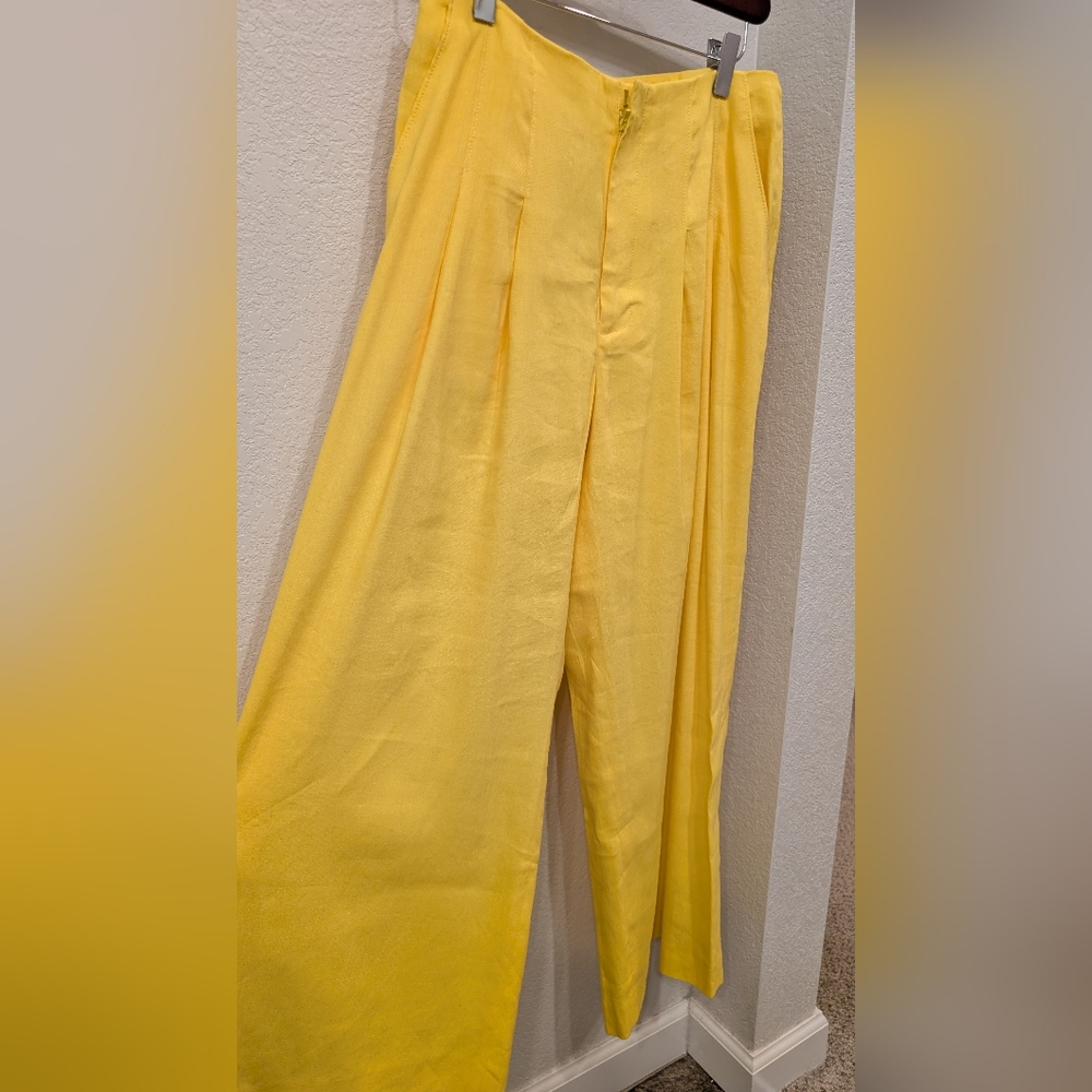 ANTONIO MELANI Sunny Yellow Trousers